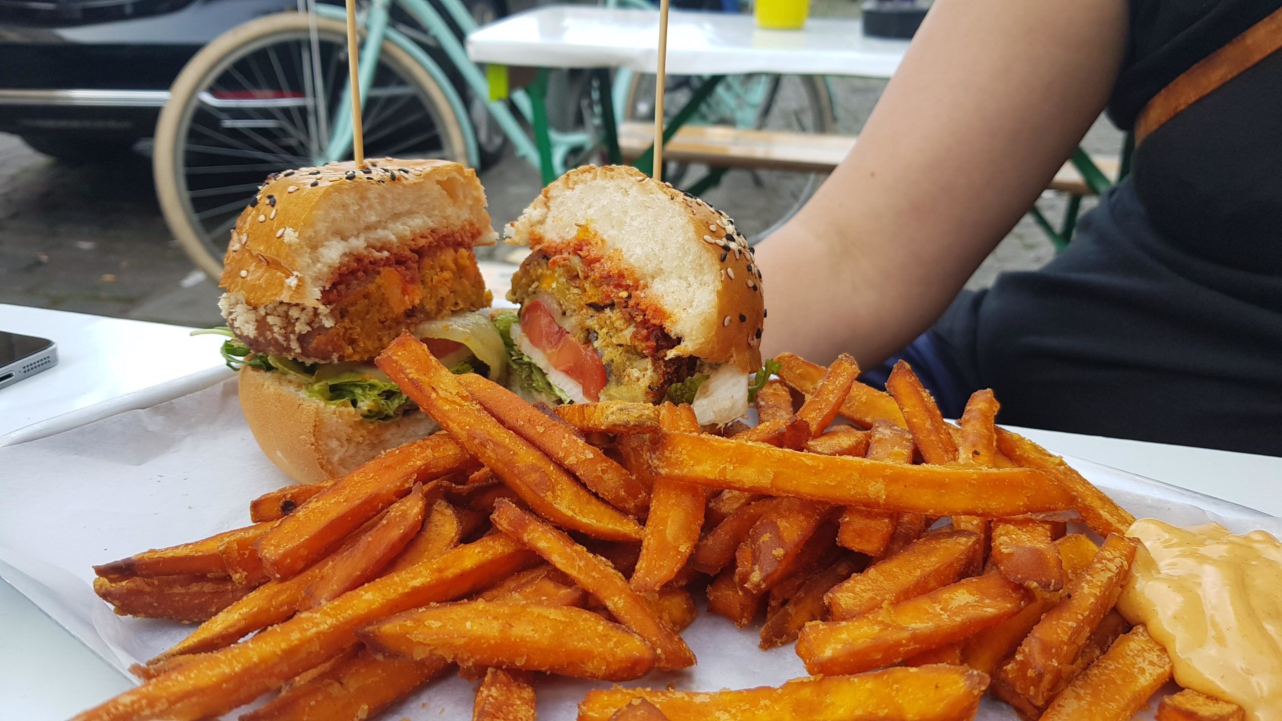 Veggie-Burger, Hamburger Heaven, Berlin